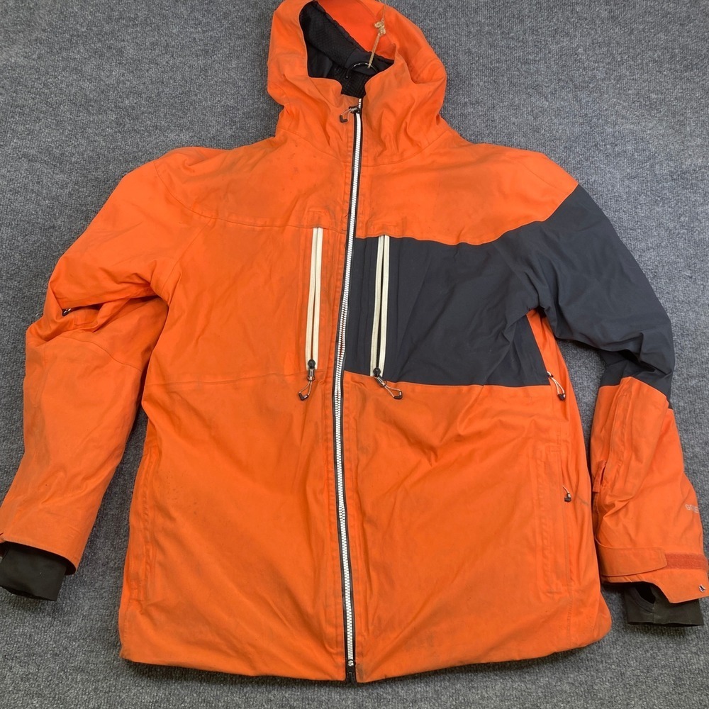 686 Smarty 3-in-1 Gore-Tex Primaloft Jacket Mens Orange Black Winter Ski Snow
